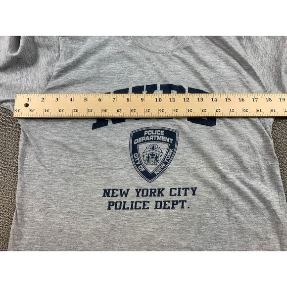 Officially Licensed NYPD Men M Shirt Torkia International Cotton Top Of The Rock - Picture 5 of 8